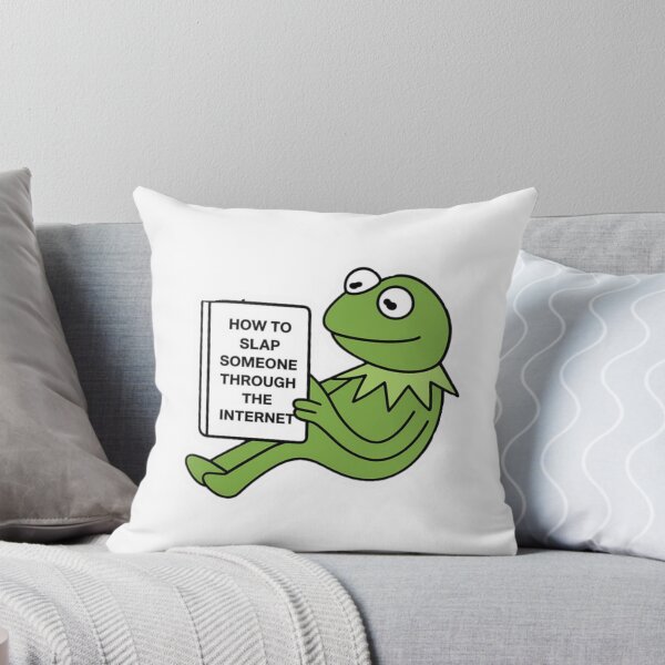Item preview, Slap Someone Through the Internet Frog Meme designed and sold by cchickennugget.