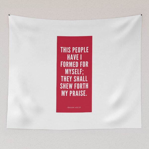 Item preview, Isaiah 43:21 designed and sold by Undonemadenew.