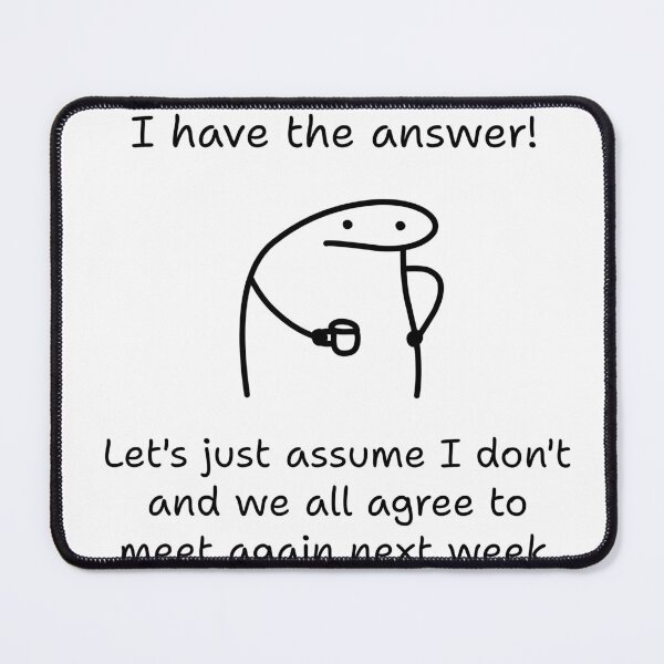 Item preview, I have the Answer designed and sold by WittyOwlet.