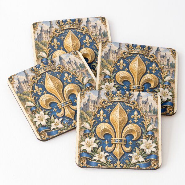 Item preview, Fleur-de-lis stamp designed and sold by PIERRES&MAILLESDesign.