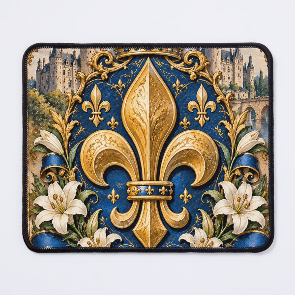 Item preview, Fleur-de-lis stamp designed and sold by PIERRES&MAILLESDesign.