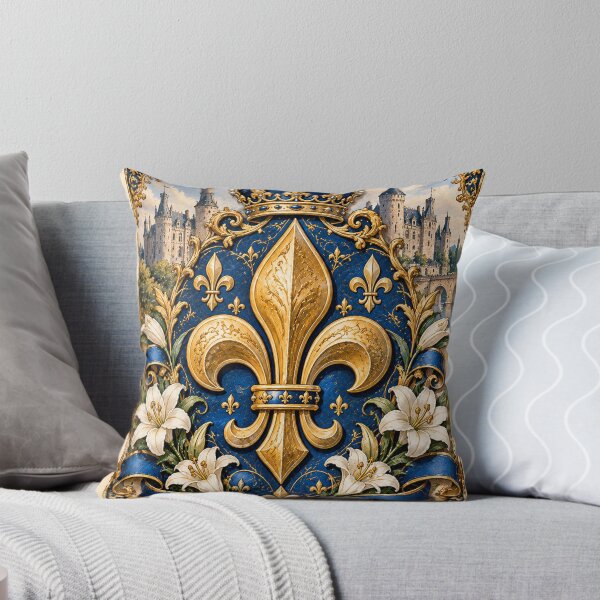 Item preview, Fleur-de-lis stamp designed and sold by PIERREetMAILLES.