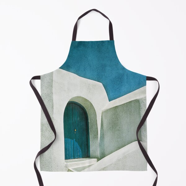 Item preview, Blue Door on Santorini designed and sold by ARTmanhART.