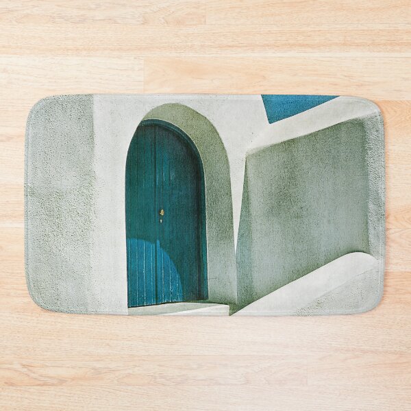 Item preview, Blue Door on Santorini designed and sold by ARTmanhART.