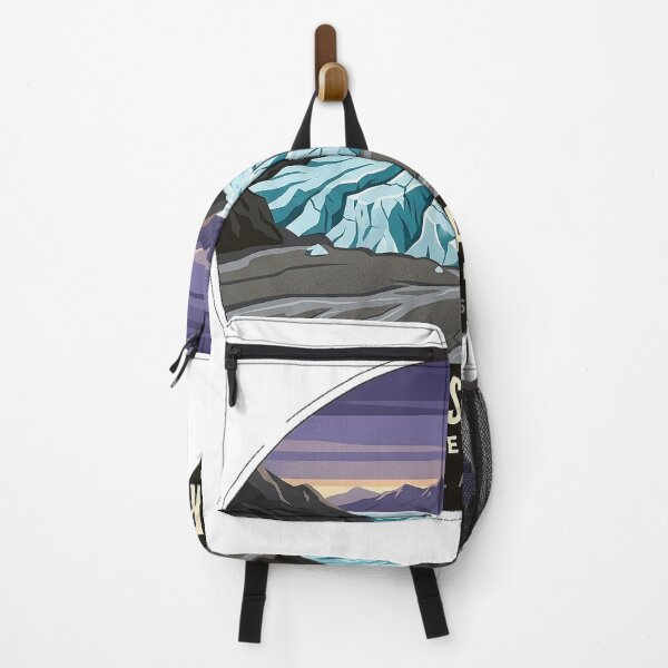 Item preview, Matanuska Glacier Alaska Vintage Travel Badge Sticker designed and sold by DetourDgn.