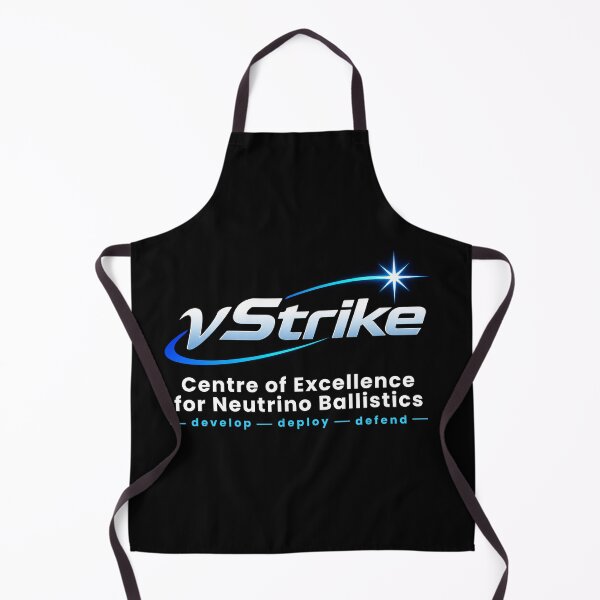 Item preview, Nu Strike: Centre of Excellence for Neutrino Ballistics (dark shirt desgin) designed and sold by RevFreakHorse.