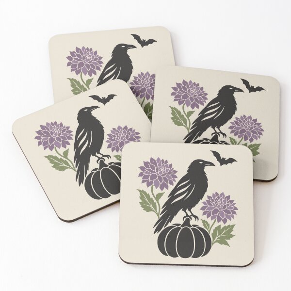 Item preview, Gothic Raven Black Pumpkin Autumn designed and sold by MavtM.