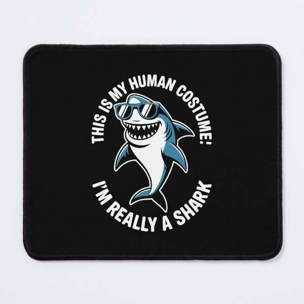 Item preview, This Is My Human Costume – I'm Really a Shark designed and sold by jkrphoto.