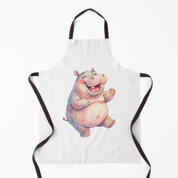 Item preview, Happy Hippo designed and sold by StickVerse by Owais.