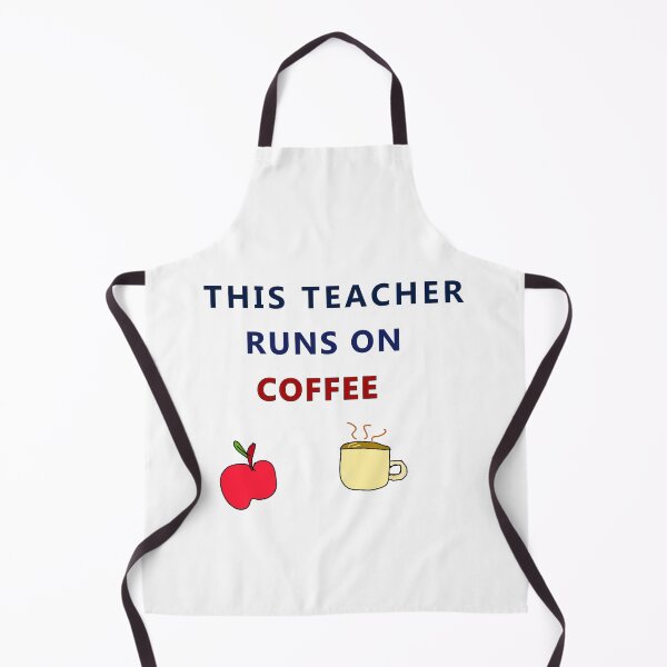 Item preview, This Teacher Runs On Coffee designed and sold by Shopovibe.