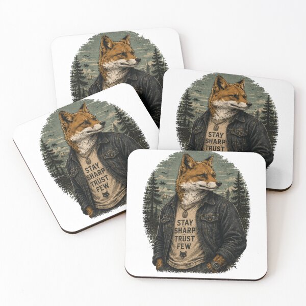 Item preview, Fox – Stay Sharp, Trust Few designed and sold by IGArte.