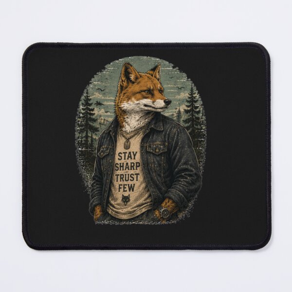 Item preview, Fox – Stay Sharp, Trust Few designed and sold by IGArte.