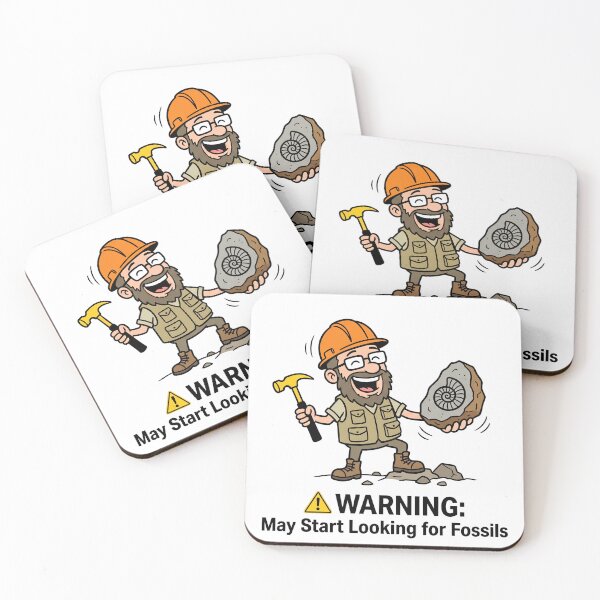 Item preview, Warning May Start Looking for Fossils Funny Geologist designed and sold by Sekla-Studio.