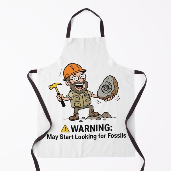 Item preview, Warning May Start Looking for Fossils Funny Geologist designed and sold by Sekla-Studio.