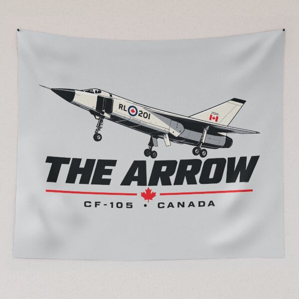 Item preview, The Arrow CF-105 Canadian Supersonic Interceptor | Avro Canada Aviation History designed and sold by VoglR.