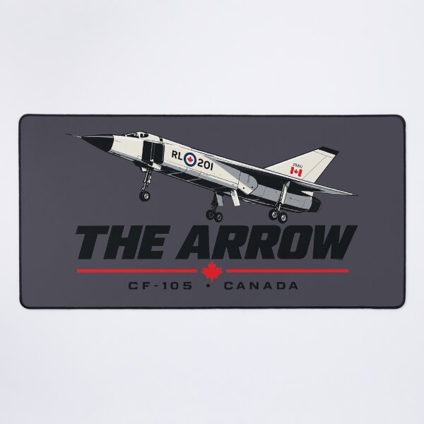 Item preview, The Arrow CF-105 Canadian Supersonic Interceptor | Avro Canada Aviation History designed and sold by VoglR.