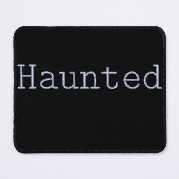 Item preview, Haunted in Typewriter Text designed and sold by JaygiesDesign.