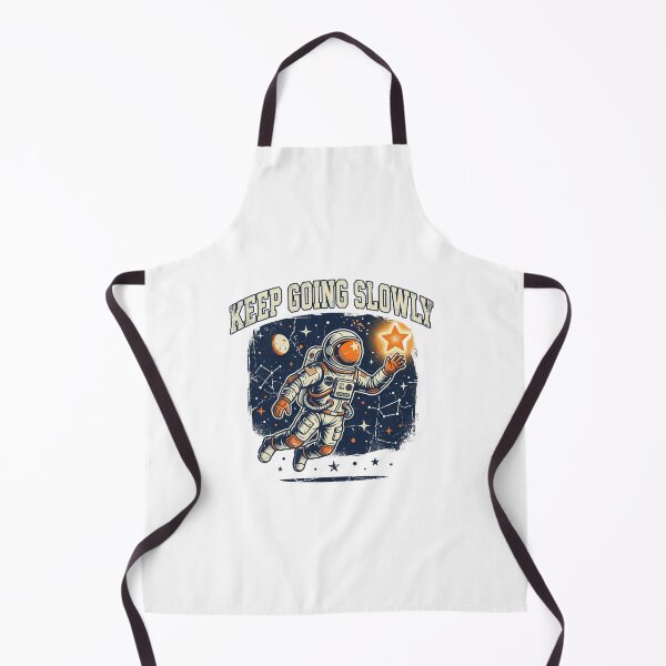 Item preview, Keep Going Slowly - Vintage Astronaut Floating In Space Art designed and sold by Sanan Israyilli.