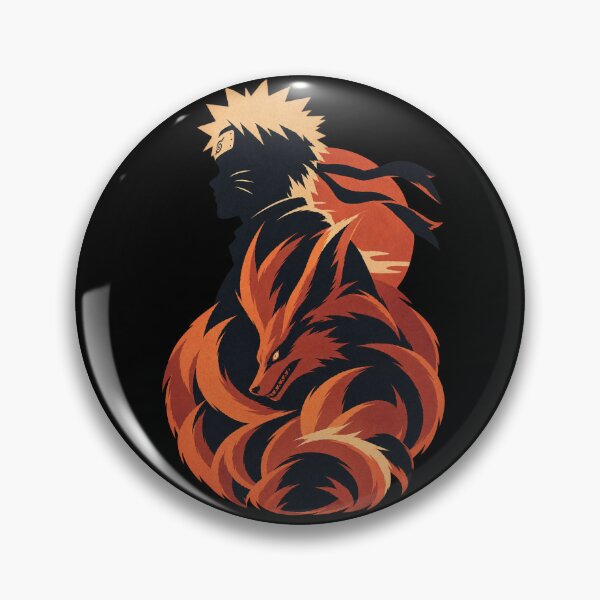 Item preview, Póster con la silueta de Kurama de Nueve Colas de Naruto designed and sold by · GAMING SOUL ·.