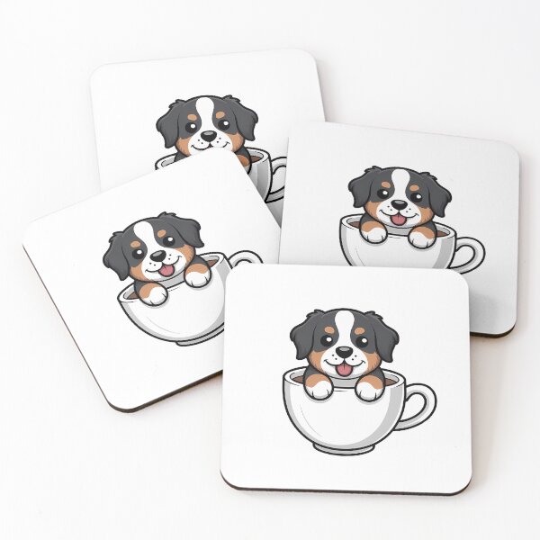 Item preview, Bernese Mountain Dog Coffee Cup Cute designed and sold by KD Merch.
