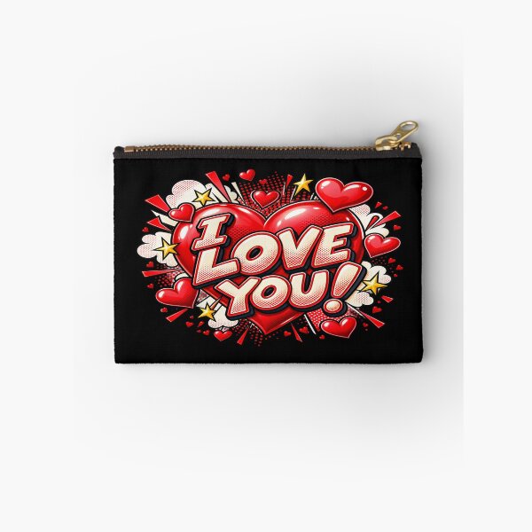 Item preview, I Love You – Pop Art Heart designed and sold by TroviTutto.