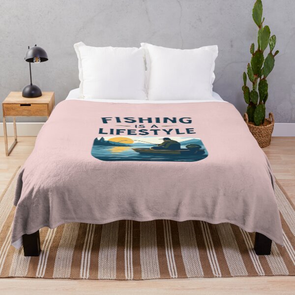 Item preview, Fishing Is a Lifestyle - Fisherman Lake Fishing designed and sold by StrongEpic.