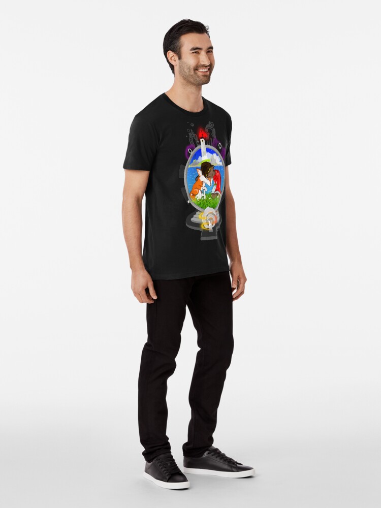 Vista alternativa de Camiseta premium Rime