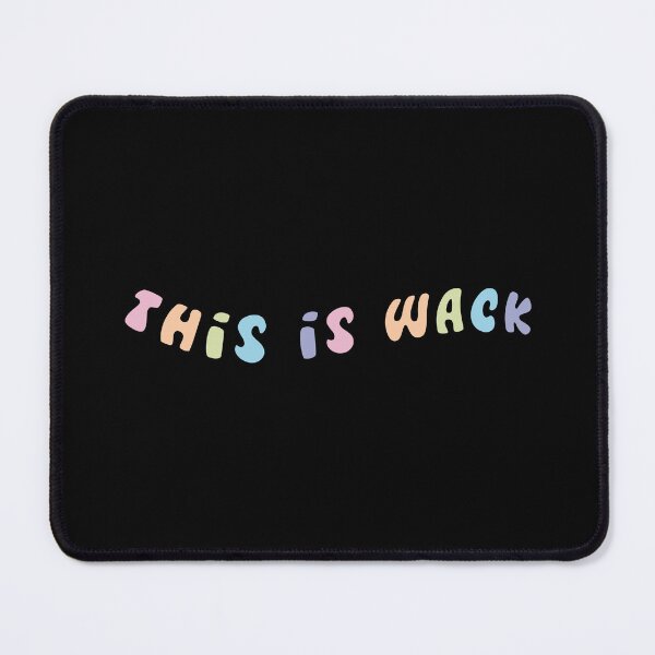 Item preview, This Is Wack | 90s Slang Retro Nostalgia designed and sold by Multiply 6 by 9.