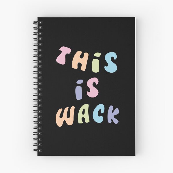 Item preview, This Is Wack | 90s Slang Retro Nostalgia designed and sold by Multiply 6 by 9.