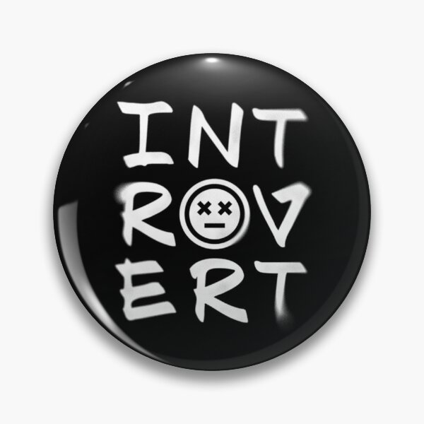 Item preview, Introvert | Grunge Graffiti Typography Design designed and sold by Multiply 6 by 9.
