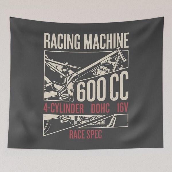 Item preview, Racing Machine 600cc Sportbike Graphic designed and sold by SplashTastic.