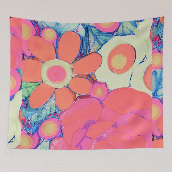 Item preview, Tangerine daisy designed and sold by bekki smith.