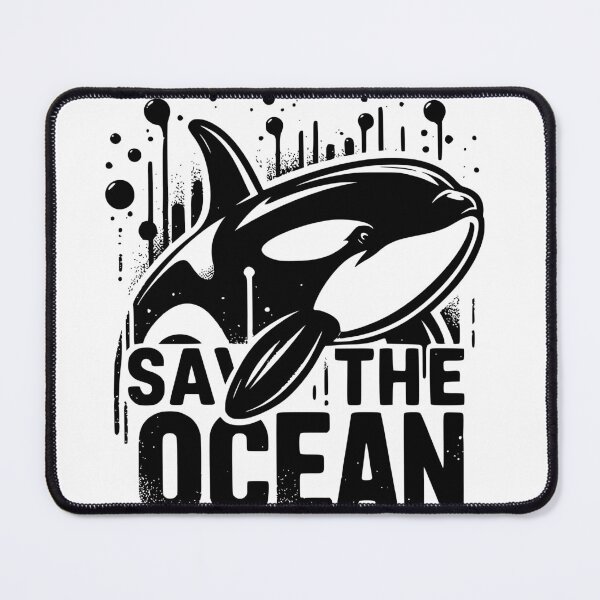 Item preview, Save the oceans orcas environmental climate essential t-shirt designed and sold by Knowvhere.