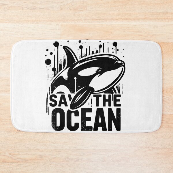 Item preview, Save the oceans orcas environmental climate essential t-shirt designed and sold by Knowvhere.