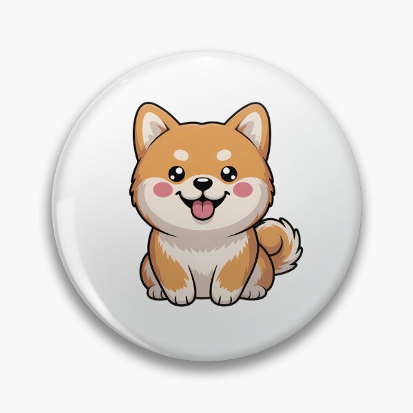 Item preview, Shiba Inu Cartoon Cute designed and sold by KD Merch.