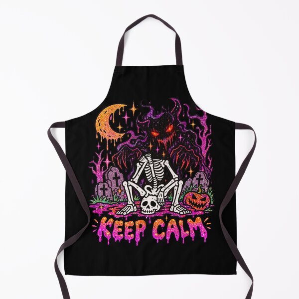 Item preview, Keep Calm Halloween Skeleton designed and sold by MonkiFlipp.