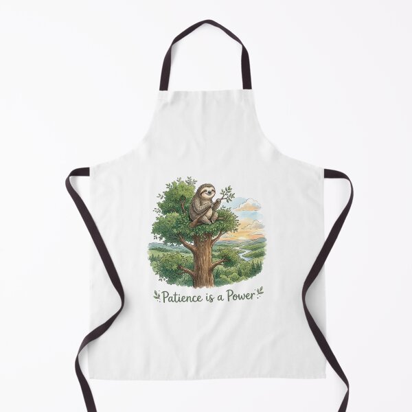 Item preview, Patience is a Power - Cute Watercolor Sloth on Tree designed and sold by Sanan Israyilli.