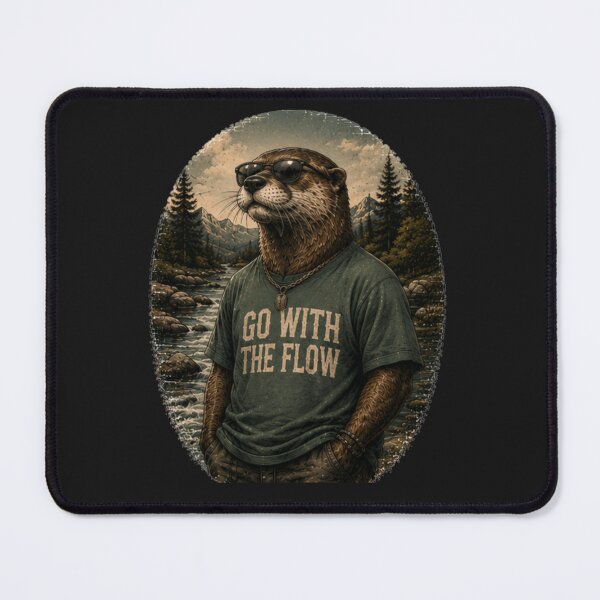 Item preview, Otter – Go with the Flow designed and sold by IGArte.