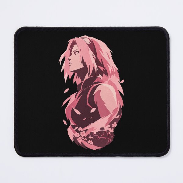 Artikelvorschau, Sakura Haruno Kirschblüten-Silhouette – Naruto-Kunst entworfen und verkauft von · GAMING SOUL ·.
