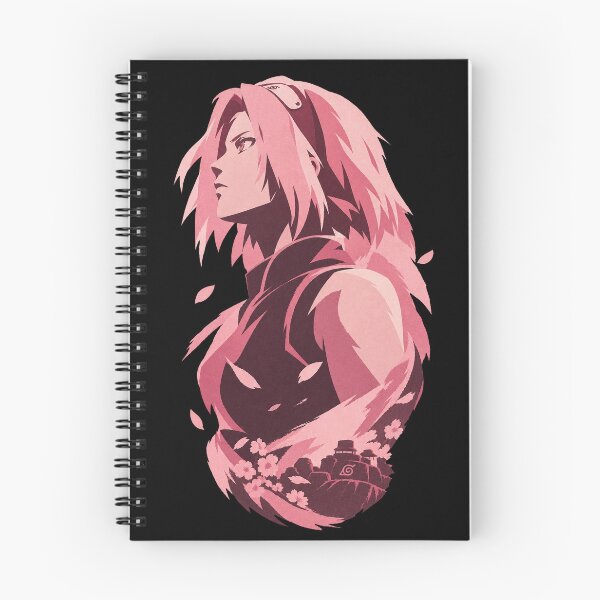 Artikelvorschau, Sakura Haruno Kirschblüten-Silhouette – Naruto-Kunst entworfen und verkauft von · GAMING SOUL ·.