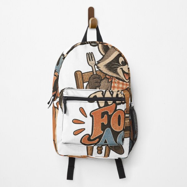 Item preview, Vintage Distressed Raccoon Eating Acorn With Fork While Squirrel Looks Shocked – What the Forkin Acorn Retro Graphic designed and sold by Ai-Cases-Store.