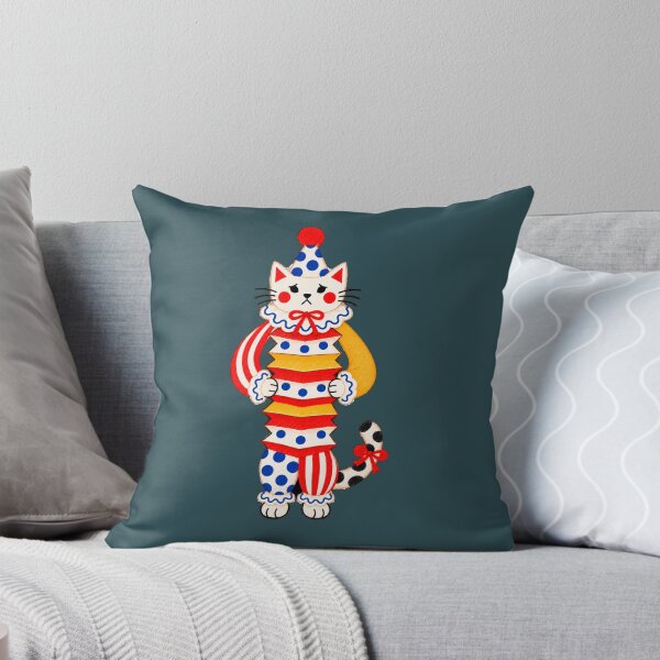 Item preview, Accordion Cat. Surreal Circus Clown. Clowncore. designed and sold by CoCoArt-Ua.