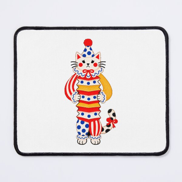 Item preview, Accordion Cat. Surreal Circus Clown. Clowncore. designed and sold by CoCoArt-Ua.