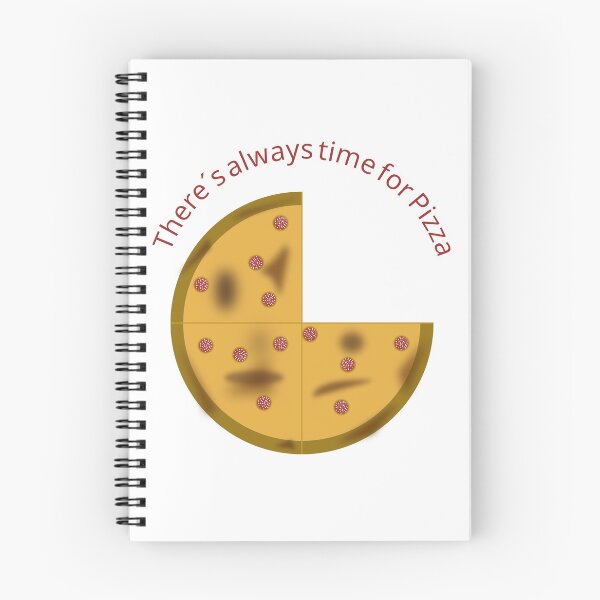 Item preview, There's Always Time For Pizza - Funny Pizza Lover Quote designed and sold by FlatstudioArt.