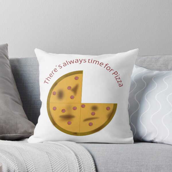 Item preview, There's Always Time For Pizza - Funny Pizza Lover Quote designed and sold by FlatstudioArt.