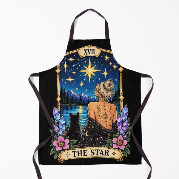 Item preview, The Star Tarot Card Celestial Magic designed and sold by DarkMoonSiren.