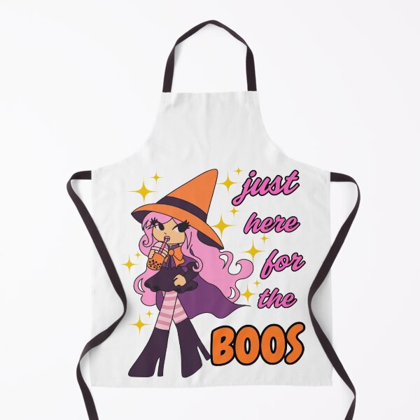 Item preview, Just here for the boos - Cute Halloween witch graphic  designed and sold by She - artist creations .