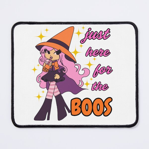 Item preview, Just here for the boos - Cute Halloween witch graphic designed and sold by She - artist creations .