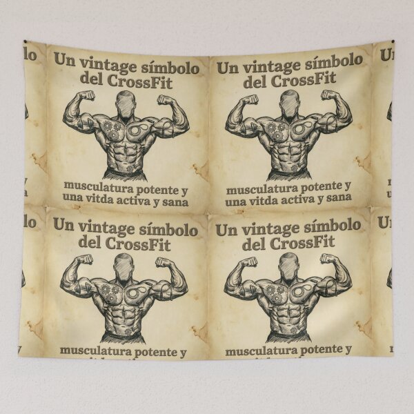 Aperçu de l'œuvre CrossFit Vintage créée et vendue par casamomo.