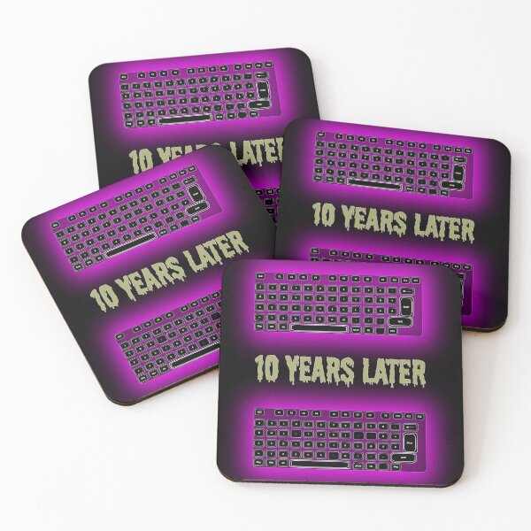 Item preview, Copy of Copy of Copy of Copy of 10 Years Later Keyboard – Funny Gamer & Mechanical Keyboard Pun designed and sold by FlatstudioArt.